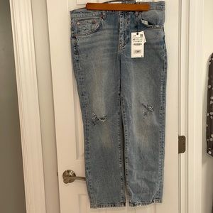 Zara Ripped THE NEW SLIM jeans